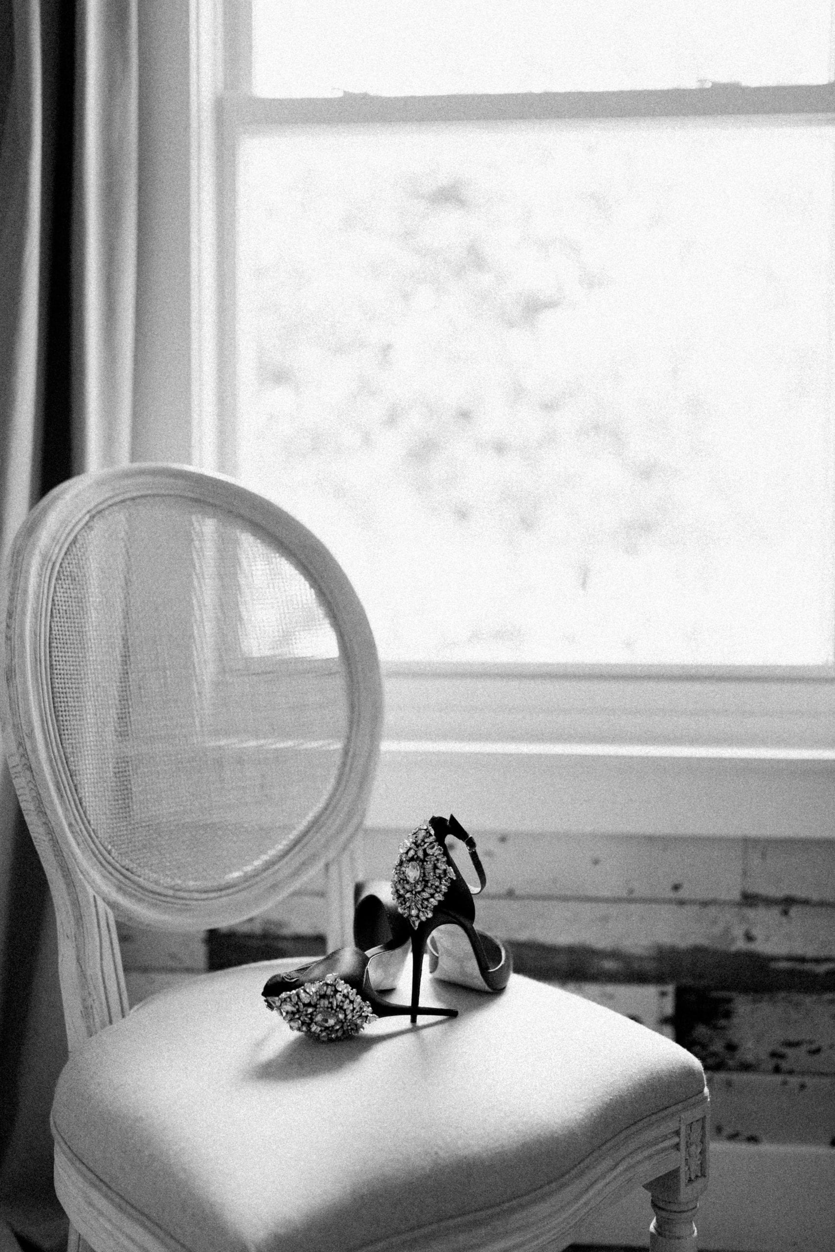 David Tutera wedding day shoes